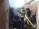 Containerbrand Franziskusstraße