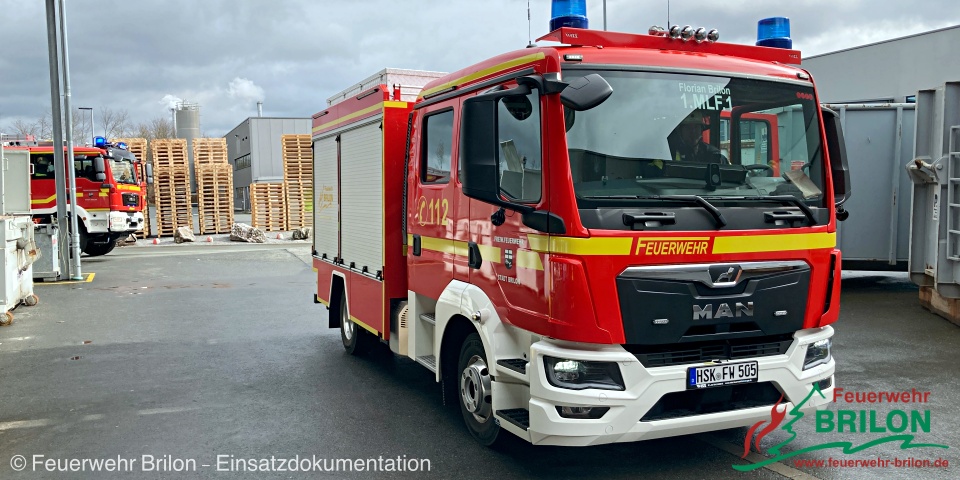 Einsatz Freiwillige Feuerwehr Stadt Brilon